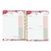 Agenda Finocam CLOE A5 15,5 x 21,2 cm 2025 Floreale