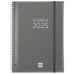 Agenda Finocam Gris A5 15,5 x 21,2 cm 2025