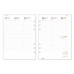 Agenda Finocam OPEN TROYA 1000 Zwart 15,5 x 21,5 cm 2025