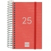 Agenda Finocam YEAR Rood Mini 7,9 x 12,7 cm 2025