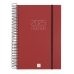 Agenda Finocam OPAQUE Bordeaux 16,5 x 24,2 cm 2025