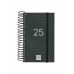 Agenda Finocam YEAR Negro Mini 7,9 x 12,7 cm 2025