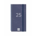 Tagesordnung Finocam YEAR Blau Mini 9,4 x 17,1 cm 2025