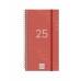 Agenda Finocam YEAR Rood Mini 9,4 x 17,1 cm 2025