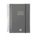 Agenda Finocam Grigio A5 15,5 x 21,2 cm 2025