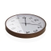 Wall Clock Versa Plastic Quartz MDF Wood 5,2 x 50 x 50 cm