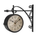 Reloj de Pared Versa Beaujolais Metal 8 x 27 x 31,5 cm