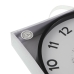 Horloge Murale Versa Noir Plastique 4 x 30 x 30 cm