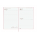 Agenda Finocam DYNAMIC LONDON Y10 Rosa A5 14 x 20,4 cm 2025