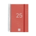 Agenda Finocam YEAR Rosso 11,7 x 18,1 cm 2025