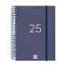 Agenda Finocam YEAR Azul A5 15,5 x 21,2 cm 2025