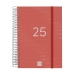 Agenda Finocam YEAR Vermelho A5 15,5 x 21,2 cm 2025