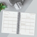 Agenda Finocam YEAR Negro A5 15,5 x 21,2 cm 2025