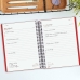 Agenda Finocam MY E10 Rood A5 15,5 x 21,2 cm 2025