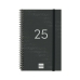 Diary Finocam YEAR Black 11,7 x 18,1 cm 2025