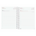 Agenda Finocam DESIGN COLLECTION A5 15,5 x 21,2 cm 2025 Floreale