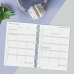 Agenda Finocam YEAR Azul A5 15,5 x 21,2 cm 2025