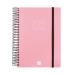 Agenda Finocam OPAQUE Cor de Rosa A5 15,5 x 21,2 cm 2025