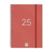 Agenda Finocam YEAR Rojo A5 15,5 x 21,2 cm 2025