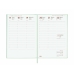 Agenda Finocam DYNAMIC LONDON Y10 Menta A5 14 x 20,4 cm 2025