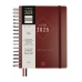 Agenda Finocam TEMPUS Bordeaux quarto 15,5 x 21,7 cm 2025