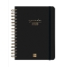 Agenda Finocam ALMA Negro A5 15,5 x 21,2 cm 2025