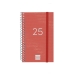 Agenda Finocam YEAR Rood Mini 7,9 x 12,7 cm 2025