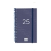 Agendă Finocam YEAR Albastru Mini 7,9 x 12,7 cm 2025