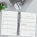 Agenda Finocam YEAR Negro 16,5 x 24,2 cm 2025