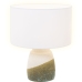 Bordlampe Alexandra House Living Grøn Beige Keramik 60 W 35 x 42 x 35 cm