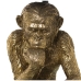 Desk lamp Alexandra House Living Black Gold Golden Plastic 40 W 31 x 51 x 31 cm Monkey