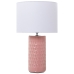 Lampe de bureau Alexandra House Living Multicouleur Rose Céramique 40 W 25 x 42 x 25 cm