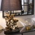 Tischlampe Alexandra House Living Schwarz Gold Kunststoff 40 W 31 x 48 x 31 cm Affen