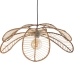 Lampa Sufitowa Alexandra House Living Brązowy Naturalny Rattan Naturalne Włókno 40 W 64 x 73 x 18 cm