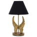 Bordlampe Alexandra House Living Sort Guld Gylden Plastik 40 W 26 x 44 x 26 cm Vinger