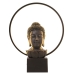 Bordslampa Alexandra House Living Svart Plast 30 x 38 x 12 cm Buddha