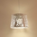 Ceiling Light Alexandra House Living White Metal 60 W 35 x 25 x 35 cm