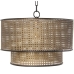 Loftslampe Alexandra House Living Guld Gylden Metal 60 W 50 x 30 x 50 cm