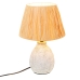 Bordlampe Alexandra House Living Hvit Brun Keramikk 60 W 23 x 33 x 23 cm