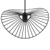 Ceiling Light Alexandra House Living Black Metal 60 W 37 x 10 x 32 cm