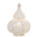 Galda lampa Alexandra House Living Balts Metāls 40 W 26 x 37 x 26 cm