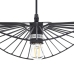 Lampa Sufitowa Alexandra House Living Czarny Metal 60 W 37 x 10 x 32 cm