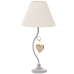 Galda lampa Alexandra House Living Balts Metāls 40 W 23 x 48 x 23 cm