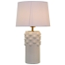 Bordslampa Alexandra House Living Vit Multicolour Keramik 40 W 28 x 49 x 28 cm