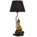 Bordlampe Alexandra House Living Svart Plast 40 W 28 x 60 x 28 cm Buddha