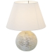 Bordslampa Alexandra House Living Vit Gyllene Keramik 40 W 35 x 43 x 35 cm