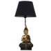 Bordlampe Alexandra House Living Svart Plast 40 W 28 x 60 x 28 cm Buddha