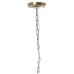 Deckenlampe Alexandra House Living Grau Metall 40 W 29 x 47 x 29 cm Messing