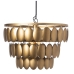 Loftslampe Alexandra House Living Guld Metal 60 W 47 x 34 x 47 cm