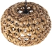 Ceiling Light Alexandra House Living Brown Rattan Natural Fibre 60 W 37 x 24 x 37 cm